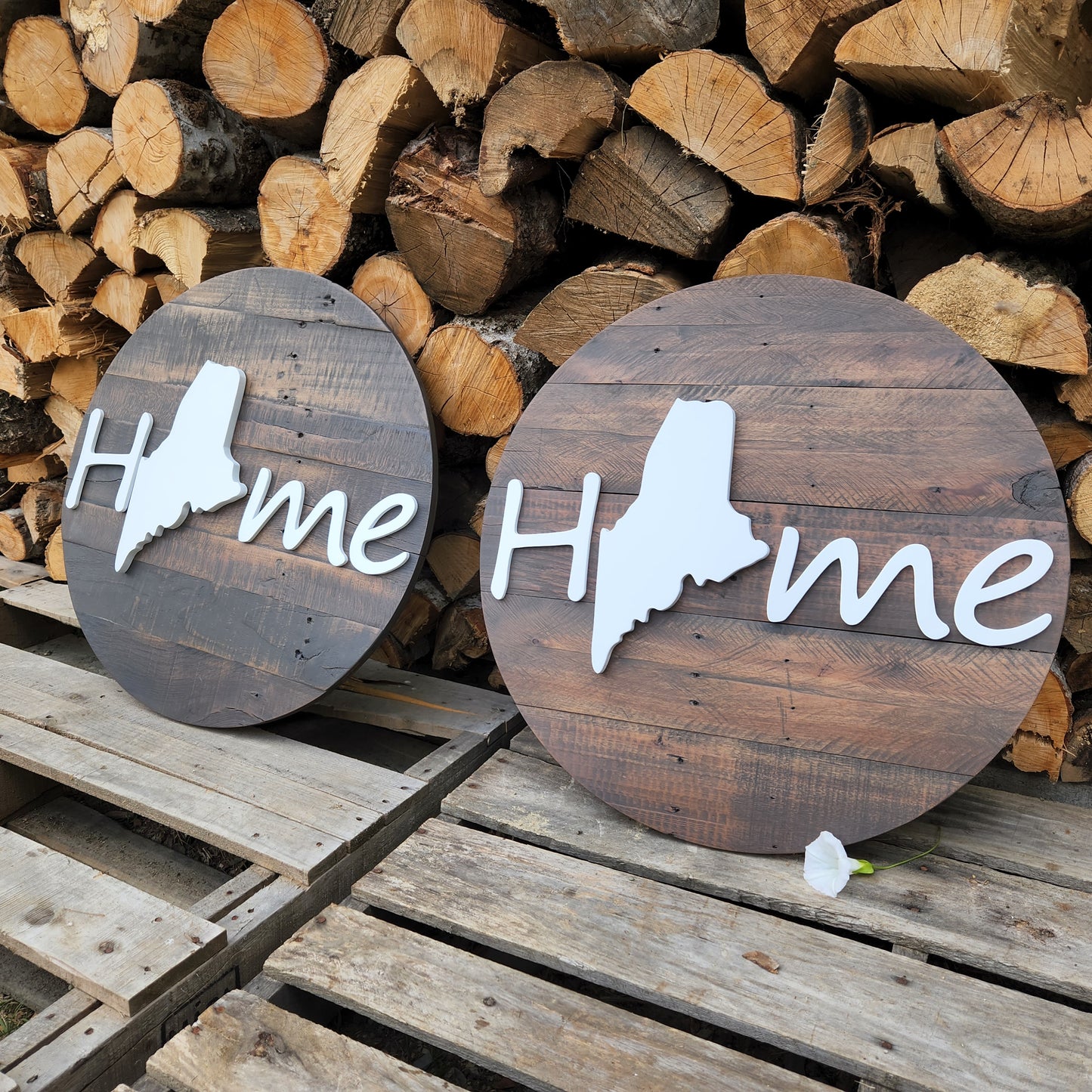 Maine ~ Rustic Home Sign