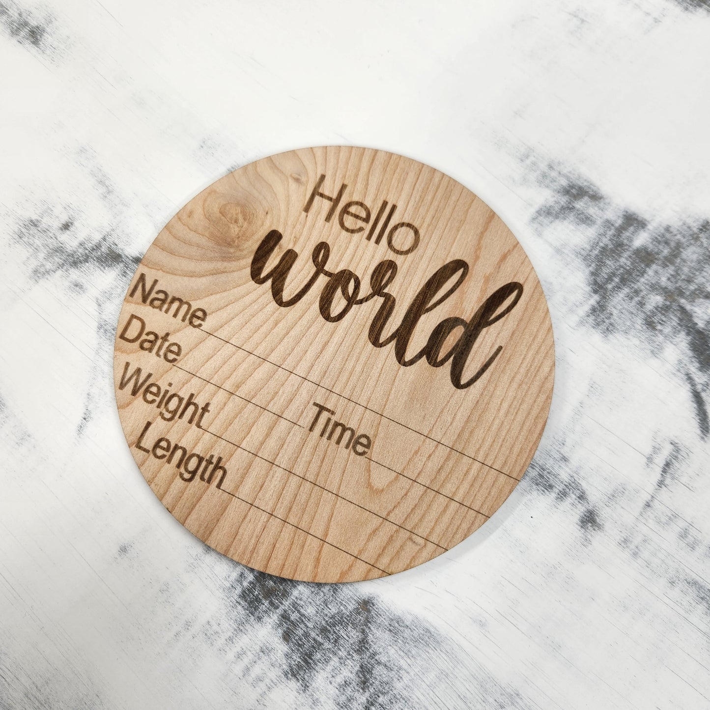 Birth Round ~ Hello World