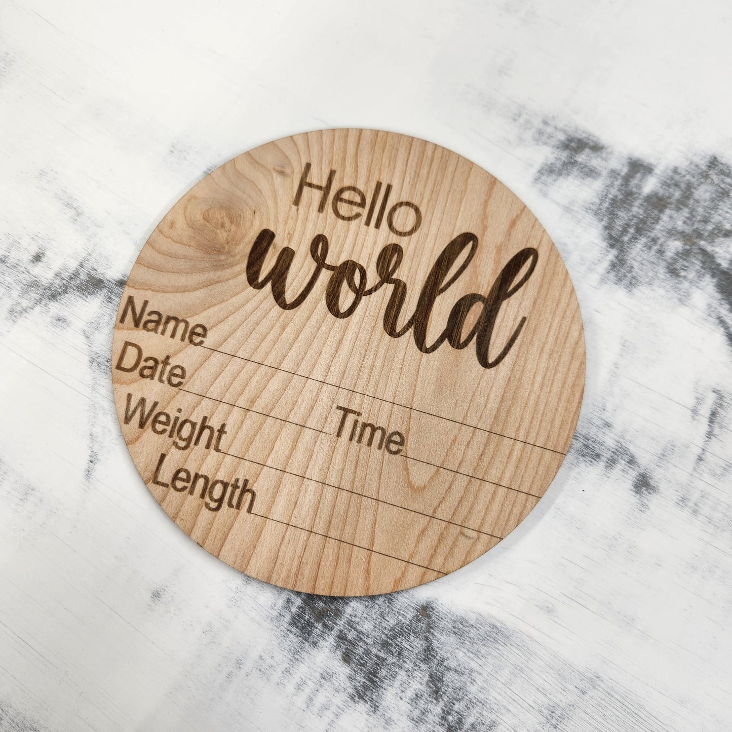 Birth Round ~ Hello World