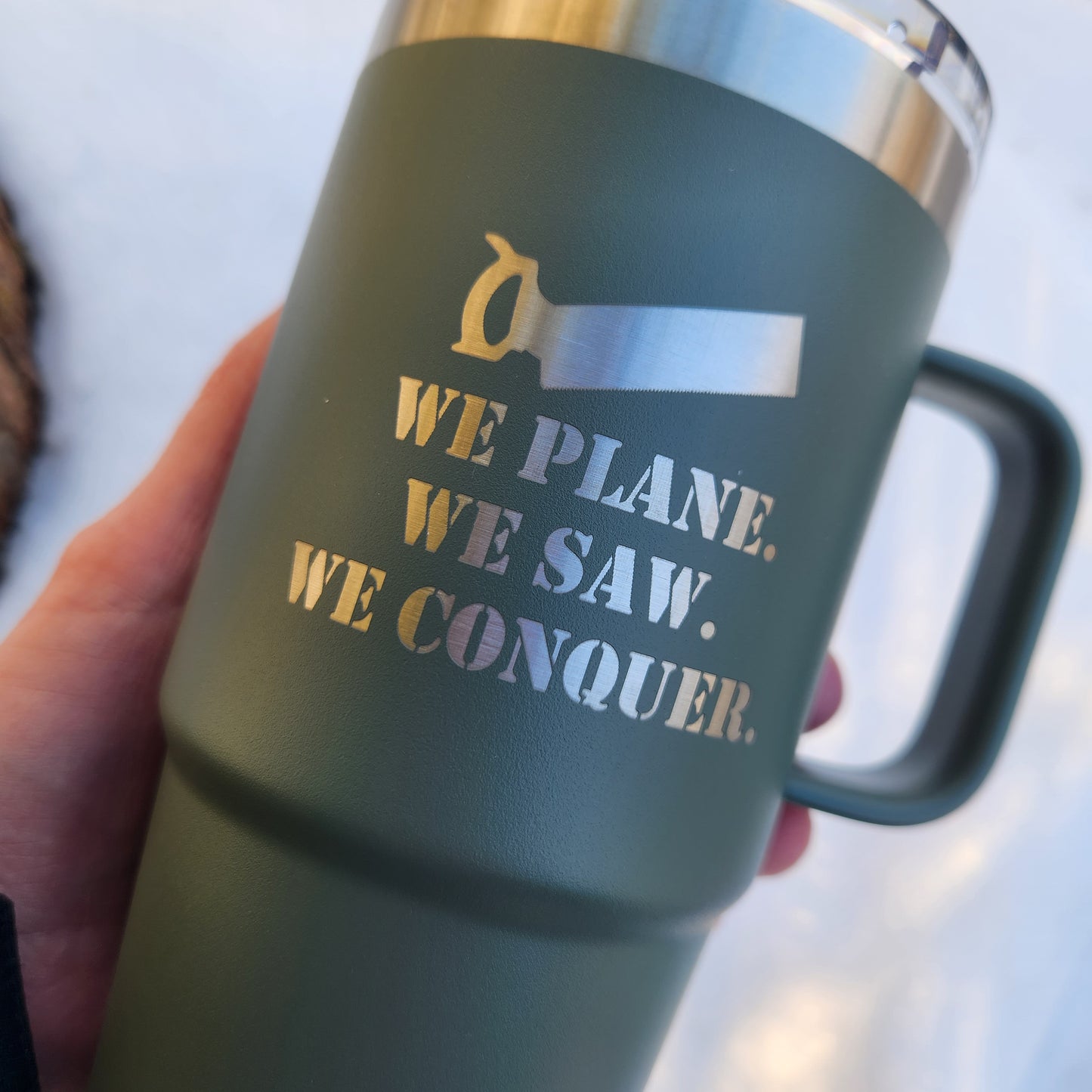 Drinkware ~ 30 OZ Tumbler WOODWORKING