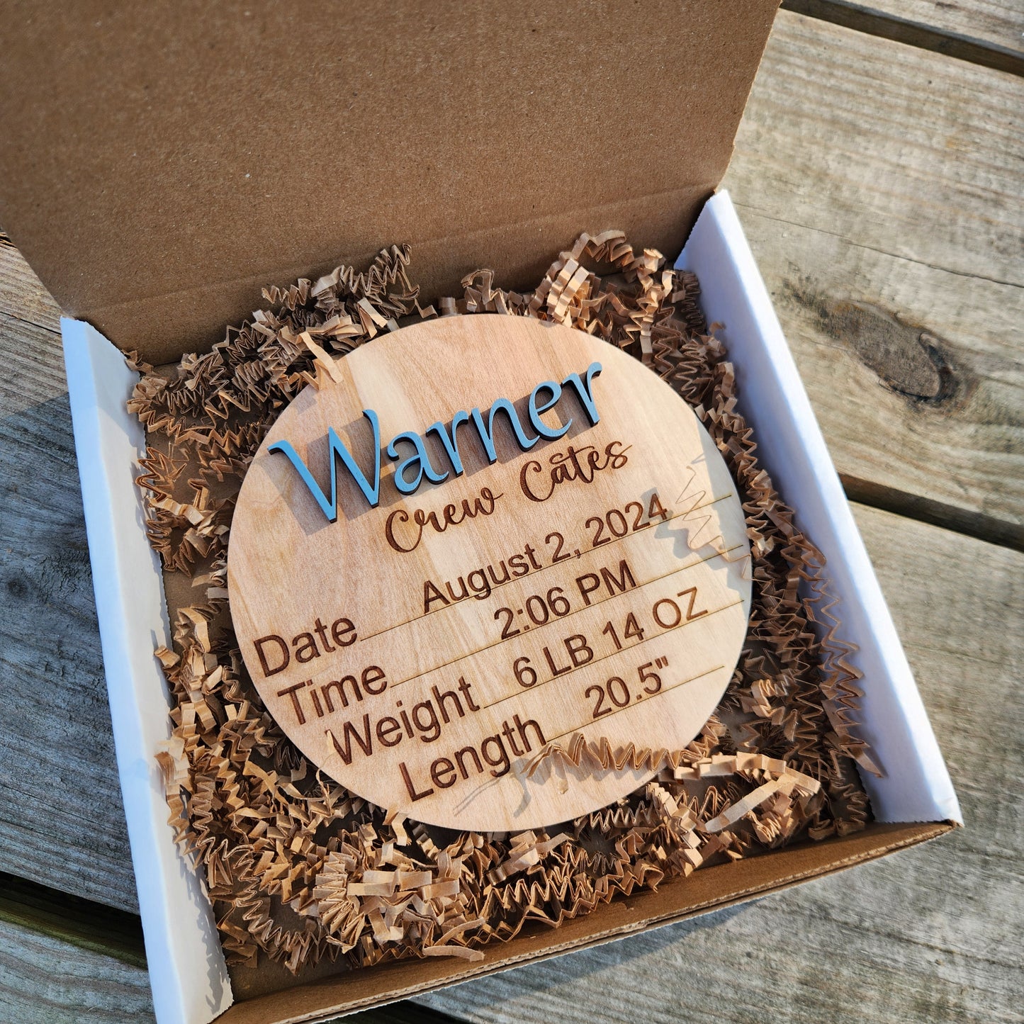 Birth Round ~ Personalized 3D