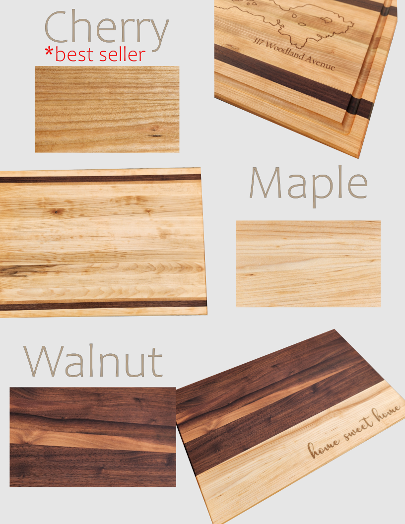 Cutting Boards ~ Large Face Grain