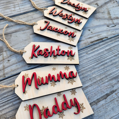 Christmas ~ Stocking Tags