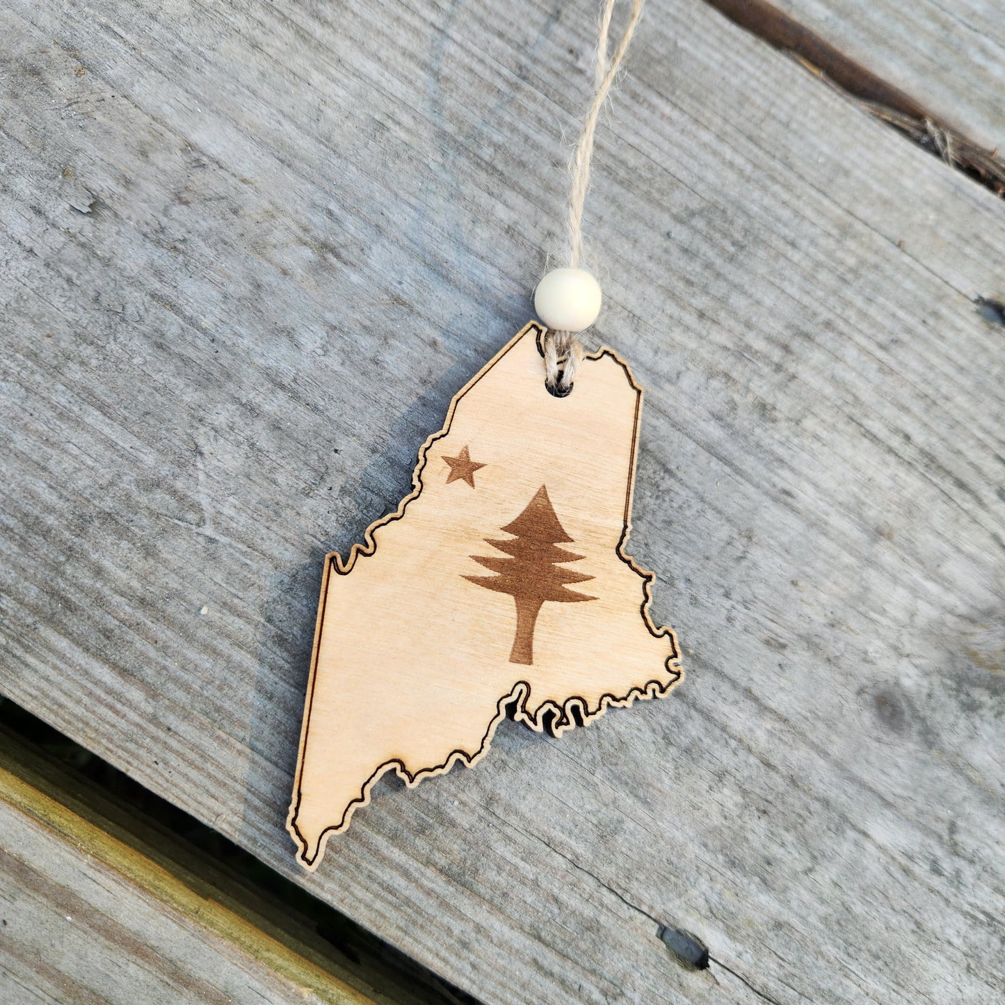 Christmas ~ Maine Flag