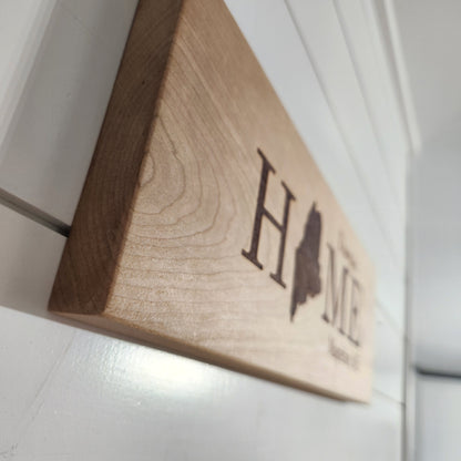 Walnut Home State Sign