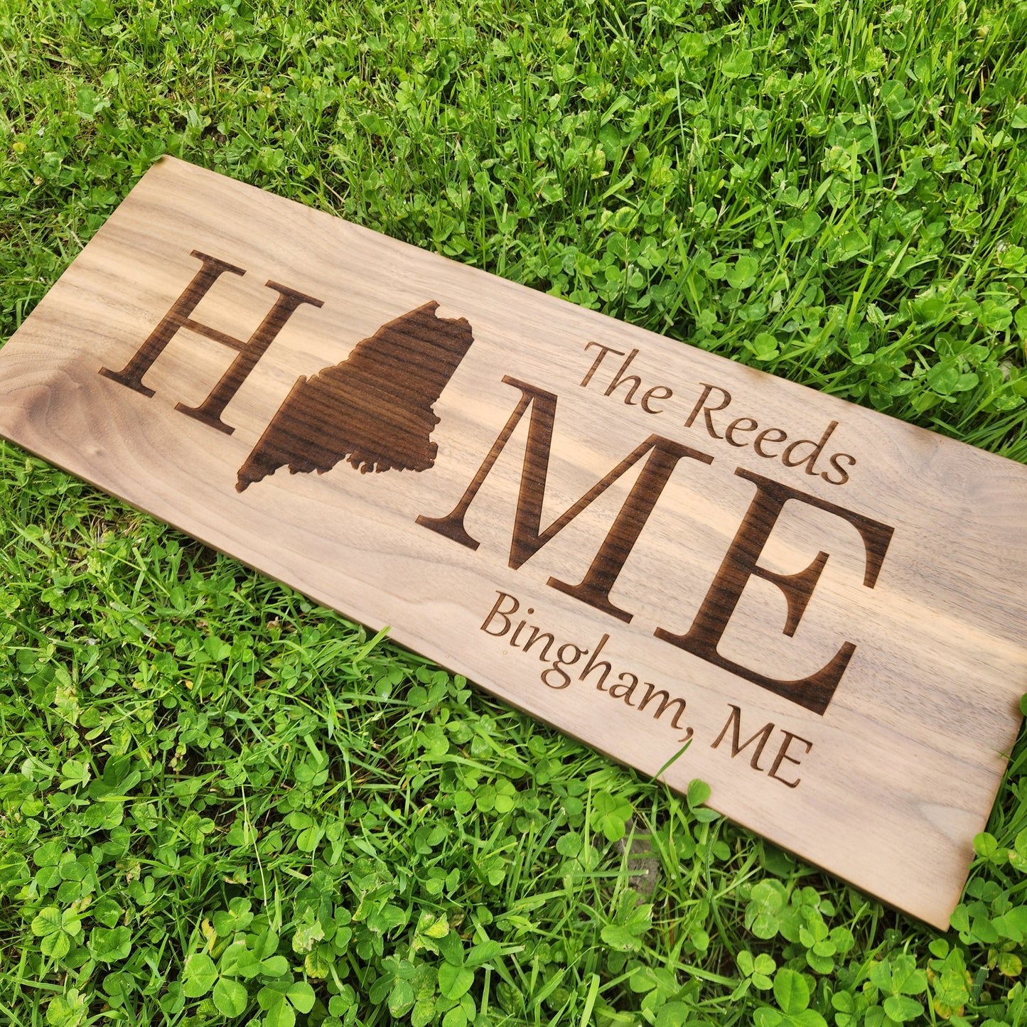 Walnut Home State Sign