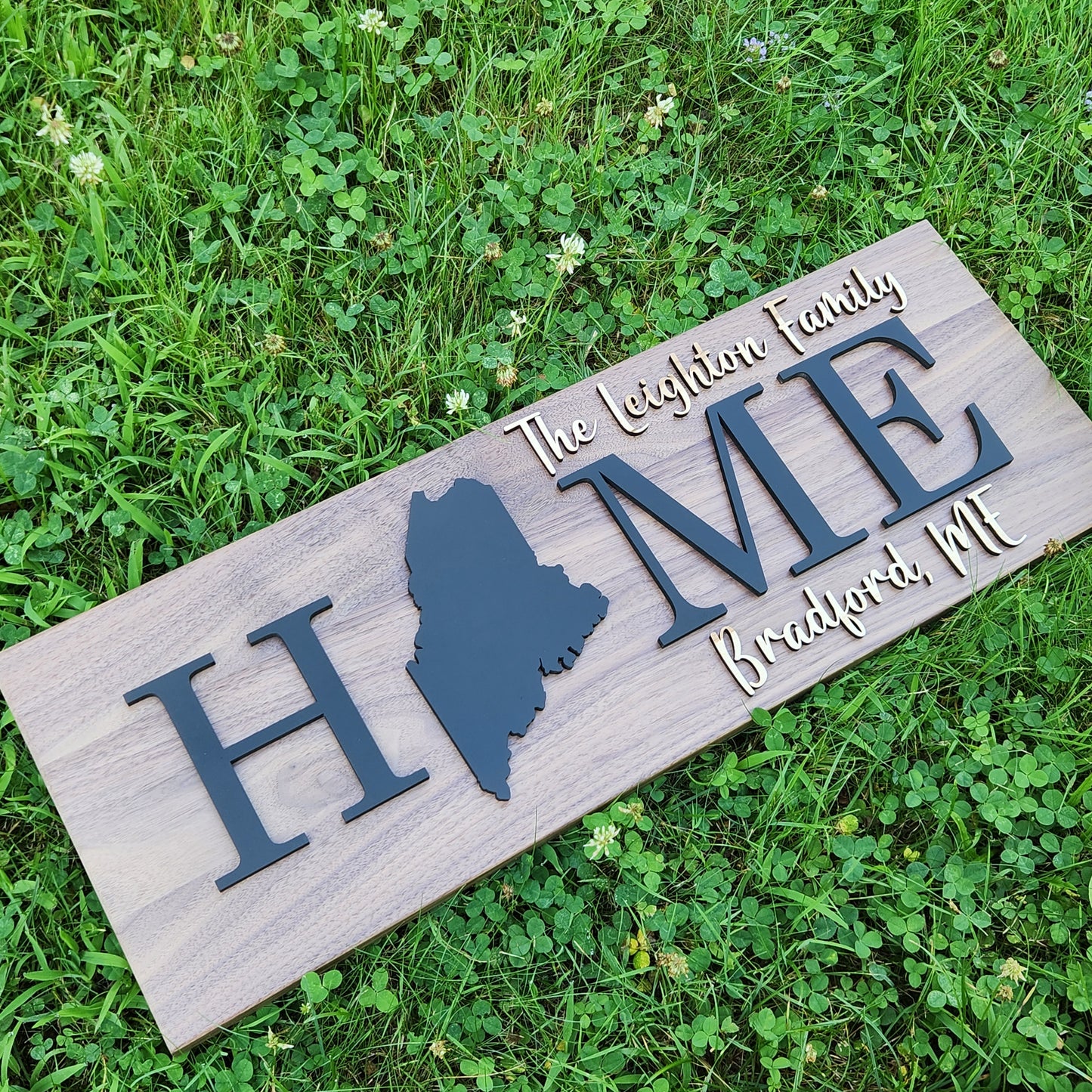 Walnut Home State Sign