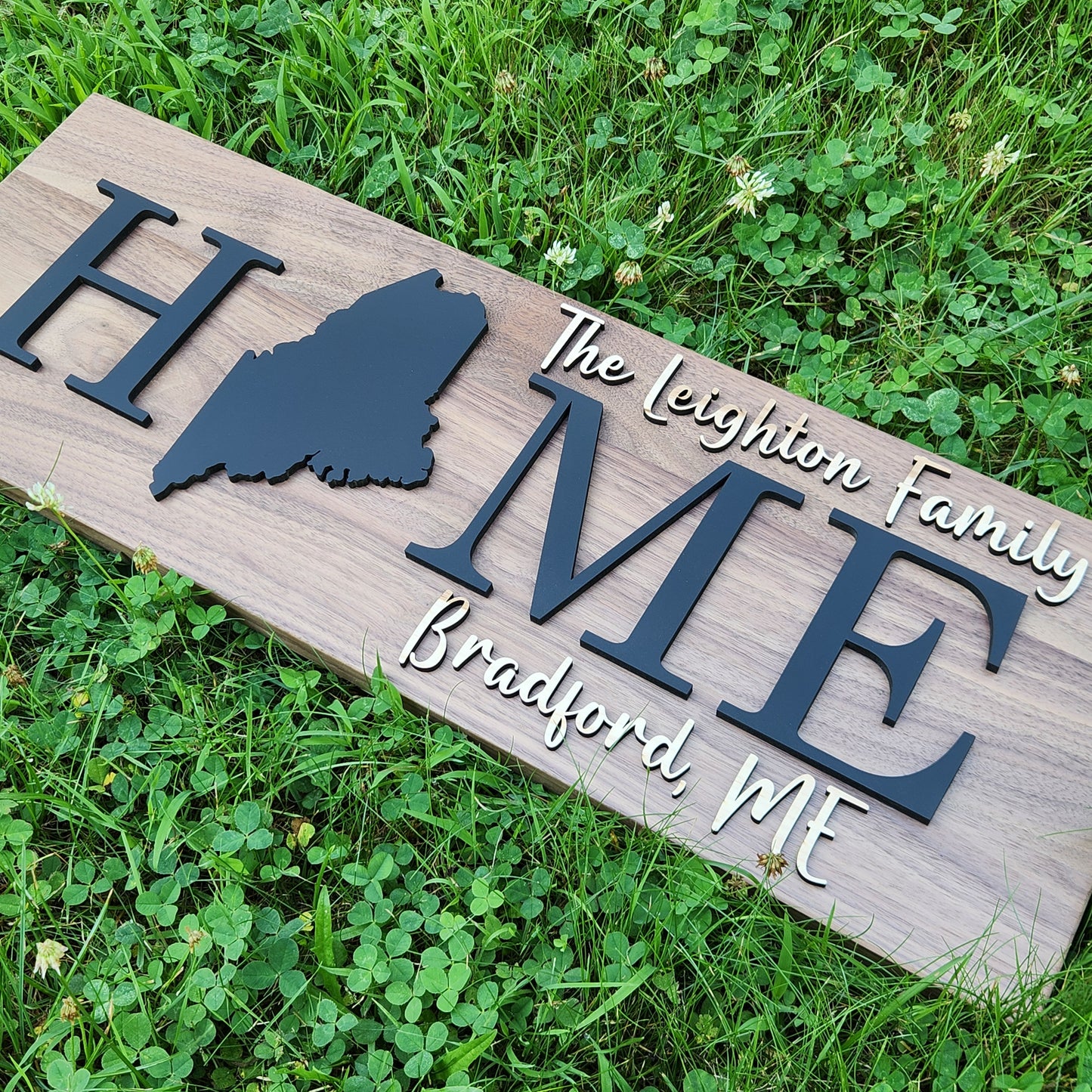 Walnut Home State Sign