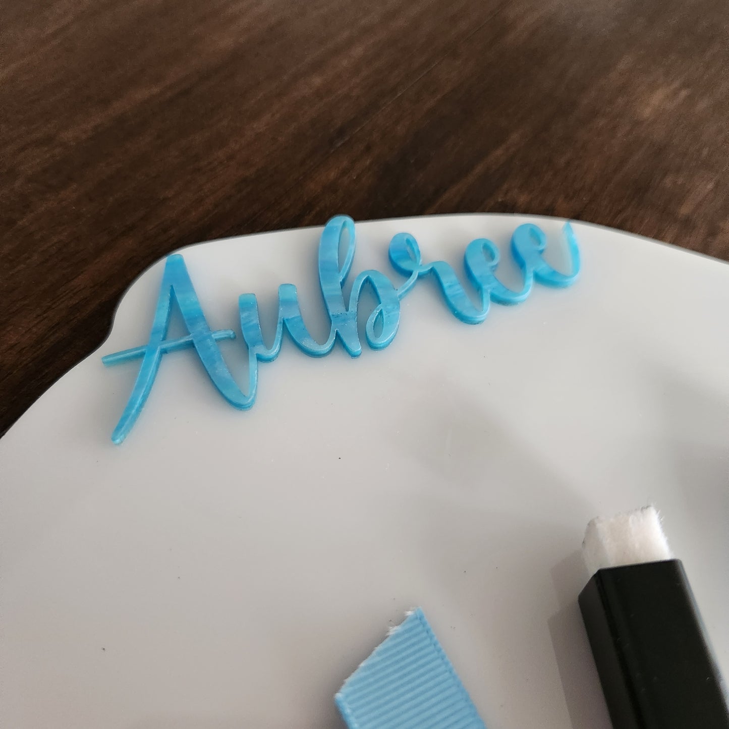 Personalized Dry Erase Bunny Board
